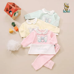 Luxurious Velour Newborn Pajamas