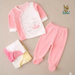 Luxurious Velour Newborn Pajamas
