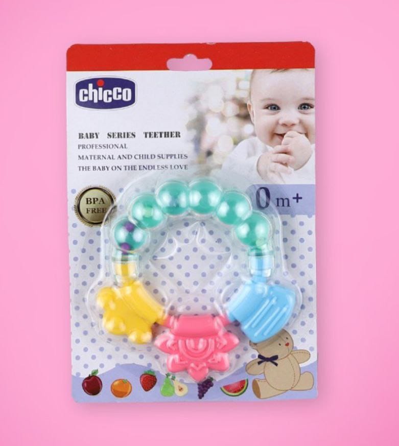 Silicone Teether Rattle – Original Chicco