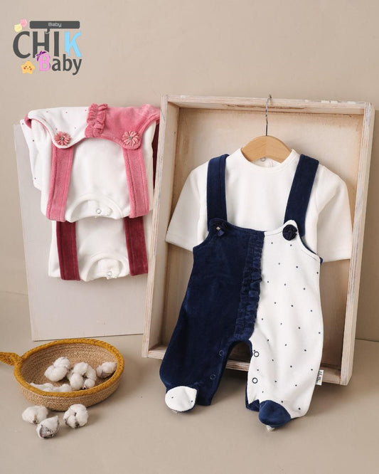 سلوبيت قطعتين قطيفة لوكس