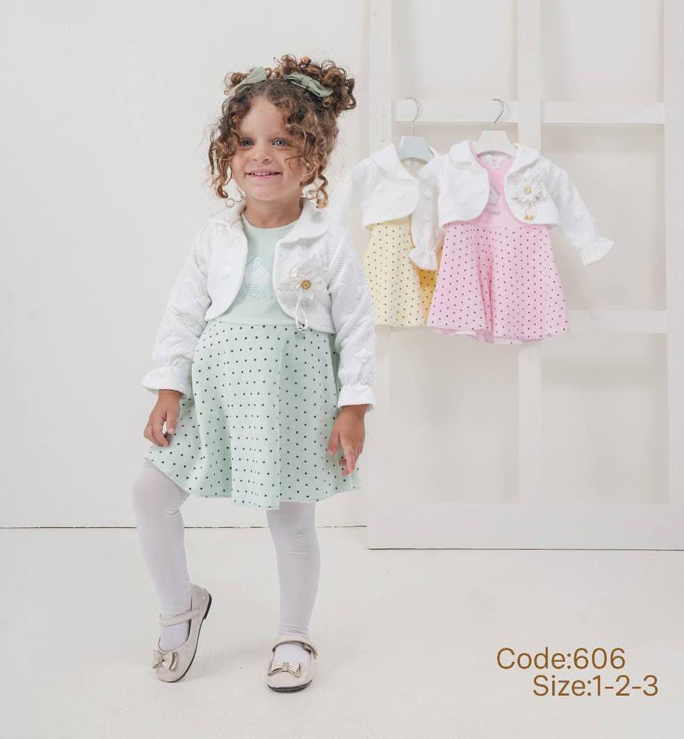 Velvet Dress with Bolero for Girls – Elegance and Warmth in One Piece