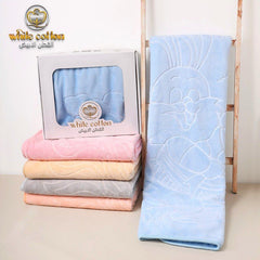 بطانية فرو ناعم بطبقتين بحفر ليزر لوكس