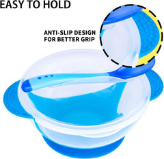 طبق سيليكون بغطاء ومعلقة – شيكو الأصلي مستورد